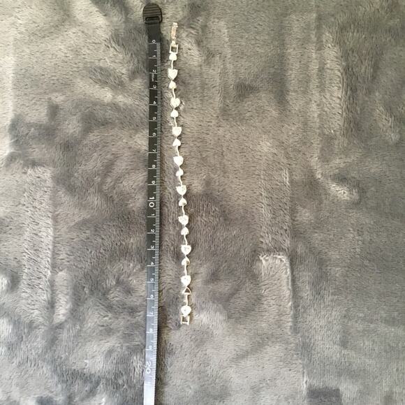 Silver Multi-Star and Heart Bracelet - Picture 6 of 7